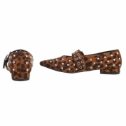 Pantofi clasici - imprimeu leopard dama