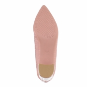 Pantofi cu toc gros - roz dama