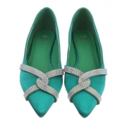 Pantofi clasici - verde dama