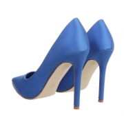 Pantofi eleganti cu toc - albastru dama