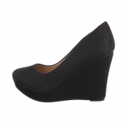Pantofi cu platforma eleganti - negru dama