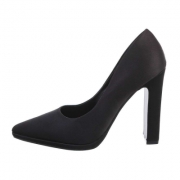 Pantofi cu toc inalt - negru dama