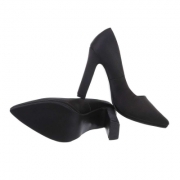 Pantofi cu toc inalt - negru dama