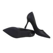 Pantofi eleganti cu toc - negru dama