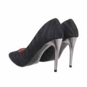 Pantofi cu toc inalt - negru dama