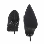 Pantofi cu toc inalt - negru dama