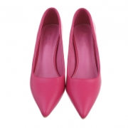 Pantofi eleganti cu toc - roz fuchsia dama