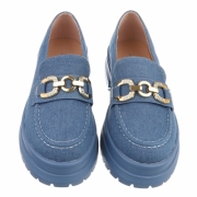 Pantofi casual de birou - jeansblue dama
