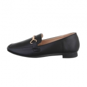 Mocasini eleganti - negru dama