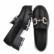 Pantofi casual de birou - negru dama