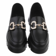 Pantofi casual de birou - negru dama