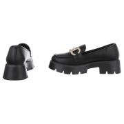 Pantofi casual de birou - negru dama