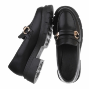 Pantofi casual de birou - negru dama