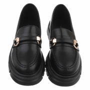 Pantofi casual de birou - negru dama