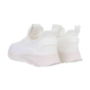 Adidasi sport fara sireturi - alb dama