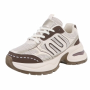 Pantofi sport chunky - kaki dama