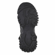 Sneakers fashion cu talpa groasa - negru dama