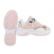 Pantofi sport cu talpa ortopedica - roz dama