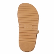 Papuci boho platforma - alb dama