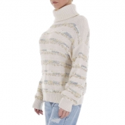 Pulover helanca alb ICY marime universala - alb dama