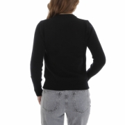 Pulover elegant cu strasuri - Emma & Ashley   negru dama