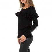 Pulover Whoo Fashion marime universala - negru dama