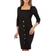 Rochie office mulata - negru dama