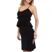 Rochie scurta - JCL   negru dama