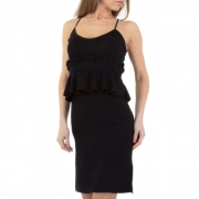 Rochie scurta - JCL   negru dama