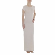 Rochie lunga - Emma & Ashley   bej dama