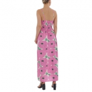 Rochie lunga de vara cu imprimeu - Emma & Ashley   violet dama