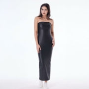 Rochie lunga Laulia - negru dama