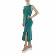 Rochie lunga Metrofive - verde dama