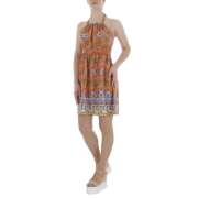 Rochie mini AOSEN - portocaliu dama