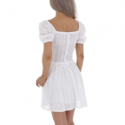 Rochie vara vaporoasa scurta - Emma & Ashley   alb dama