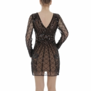 Rochie mini - Emma & Ashley   bej dama