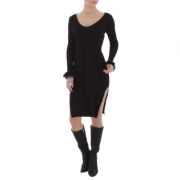 Rochie midi toamna mulata - Emma & Ashley   negru dama