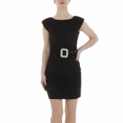 Rochie cocktail scurta - Emma & Ashley   negru dama