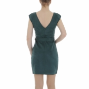 Rochie cocktail scurta - Emma & Ashley   verde dama