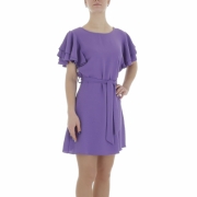 Rochie mini Metrofive - mov dama