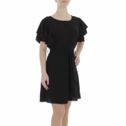 Rochie scurta de vara - negru dama