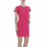 Rochie mini Metrofive - roz fuchsia dama
