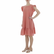 Rochie mini Metrofive - roz pudrat dama