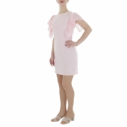 Rochie mini Metrofive - roz pudrat dama