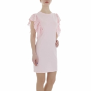 Rochie mini Metrofive - roz pudrat dama