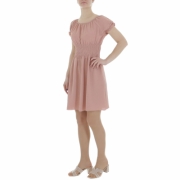 Rochie mini Metrofive - roz pudrat dama