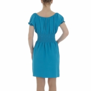 Rochie mini Metrofive - turcoaz dama
