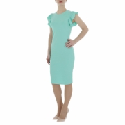 Rochie mini Metrofive - turcoaz dama
