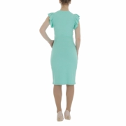 Rochie mini Metrofive - turcoaz dama