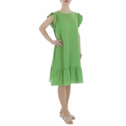 Rochie mini Metrofive - verde dama